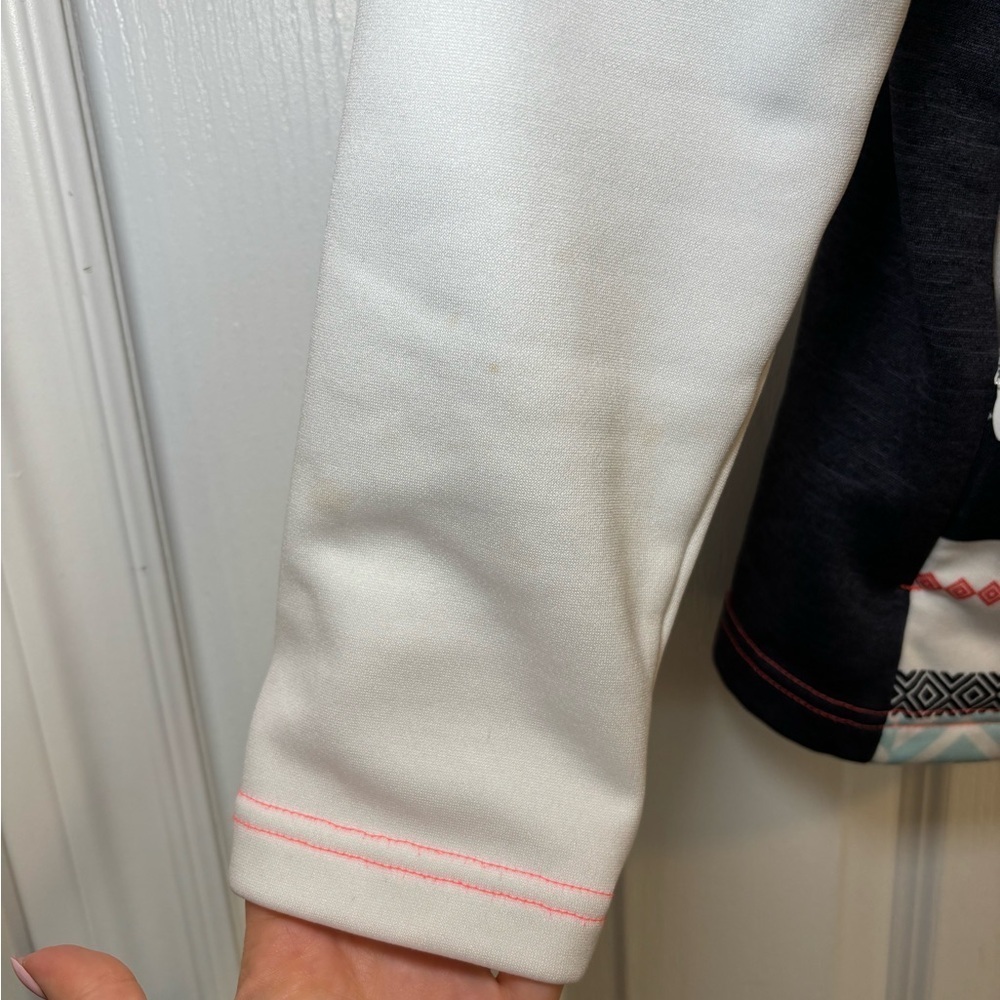 Helly Hansen HH - Graphic Long Sleeve Fleece Patterned Women's Jacket in Size M - Picture 6 of 11